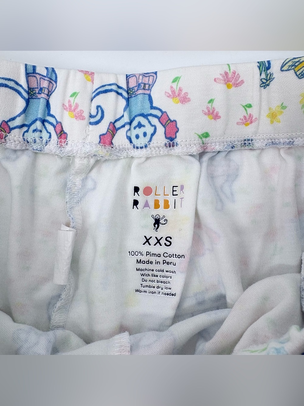 Roller Rabbit Monkey Mischa Tank Pajama Set - Picture 10 of 16